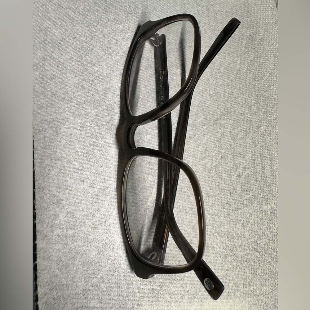 WARBY PARKER “BENSEN 150” Eyeglasses Frame 52-19-145 Grey Marble Polished